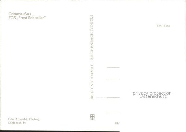 Grimma EOS Ernst Schneller – Bild 2