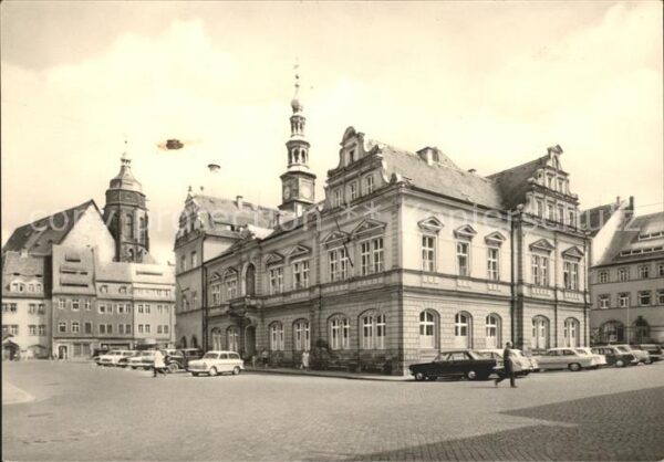 Pirna Markt Rathaus Marienkirche
