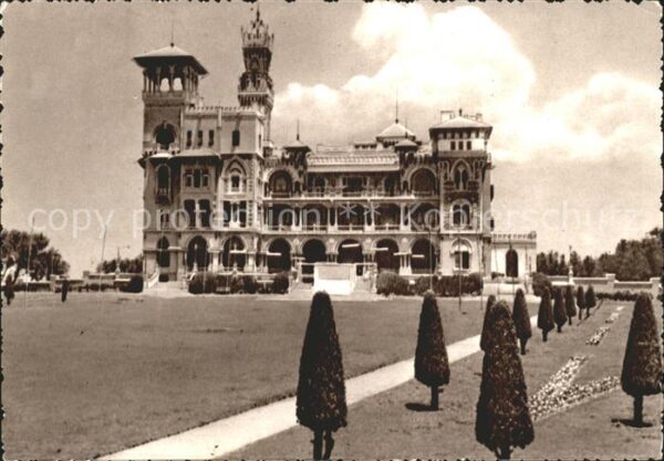 Alexandria Alexandrie Aegypten El Monaza Palace