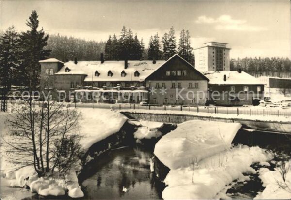 Erlabrunn Erzgebirge HO Wismut Gaststätte Täumerhaus
