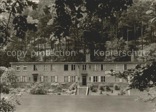 Kahla Thueringen Ferienheim des VEB Heinketal