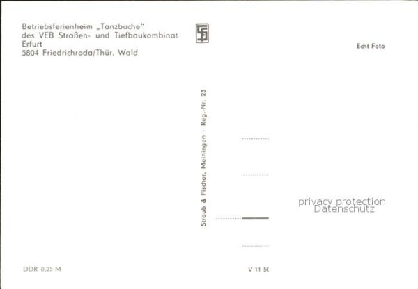 Friedrichroda Betriebsferienheim Tanzbuche – Bild 2