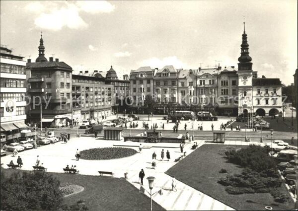 Ostrava Platz der Volksmilizen Alter Stadtkern