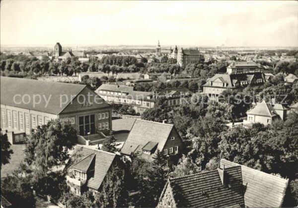 Guestrow Mecklenburg Vorpommern Stadtblick