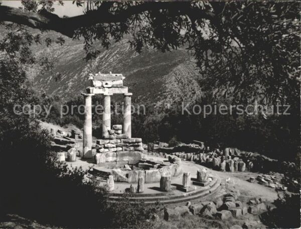 Delphi Delfi Tempelruine