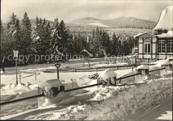 Schierke Harz Promenade im Winter