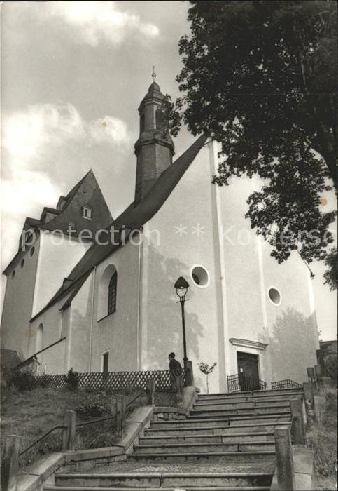 Ehrenfriedersdorf Erzgebirge Wehrkirche St Niklas