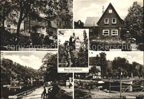 Waldheim Sachsen Waldhaus Lauenhain HO Gaststätte Auenbl