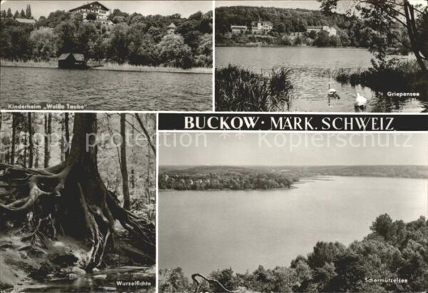 Buckow Maerkische Schweiz Kinderheim Weisse Taube Griepensee Wurz