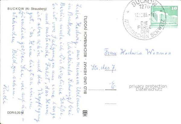 Buckow Maerkische Schweiz Kinderheim Weisse Taube Griepensee Wurz – Bild 2