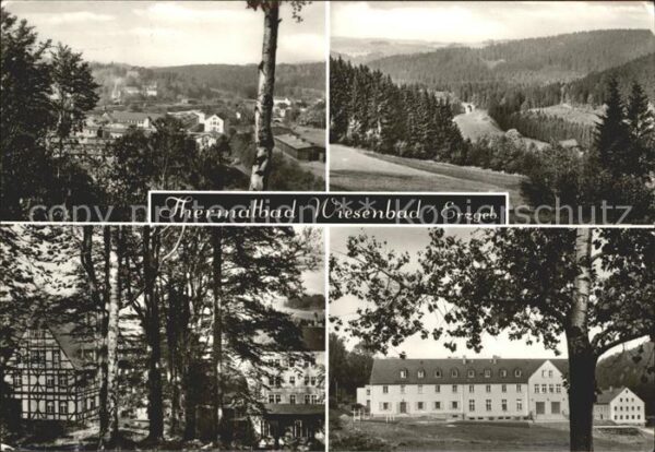 Wiesenbad Ortsansicht Panorama Kurbad