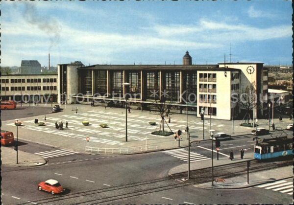 Heidelberg Neckar Hauptbahnhof Strassenbahn Busse