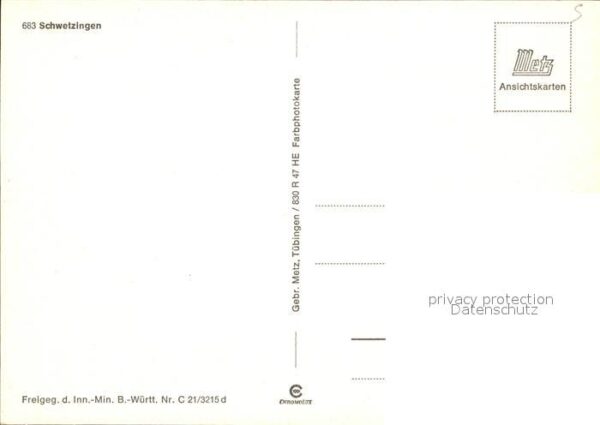 Schwetzingen Fliegeraufnahme – Bild 2