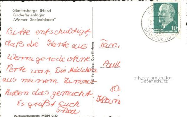 Guentersberge Kinderferienlager Werner Seelenbinder – Bild 2