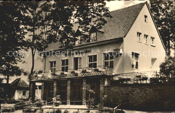 Warmbad Wolkenstein Wismut Sanatorium HO Wismut Kaffee