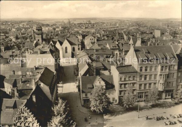 Zeitz Blick vom Rathausturm
