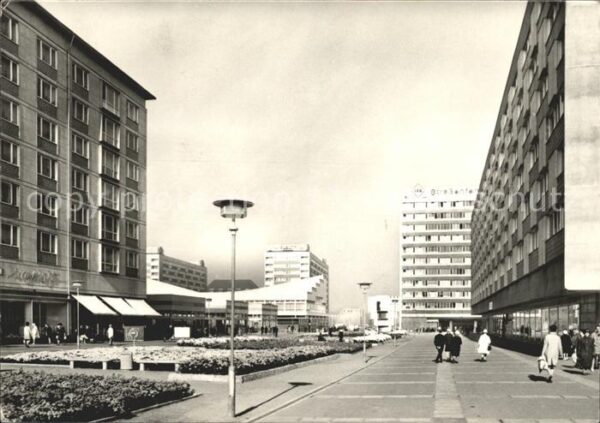 Leipzig Blick zum Sachsenplatz Messestadt