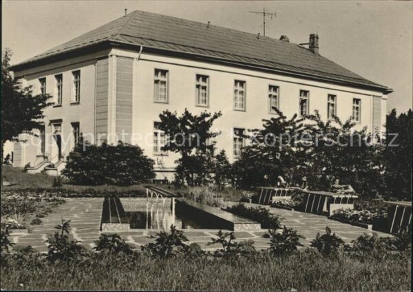 Antonshoehe Breitenbrunn Sanatorium für natürliche Heilweise Was