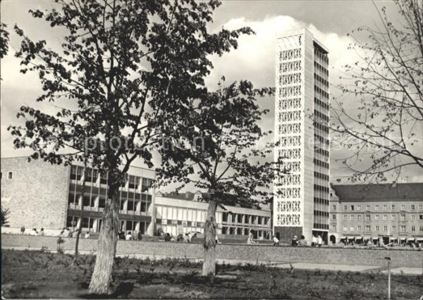 Neubrandenburg Haus der Kultur und Bildung Hochhaus