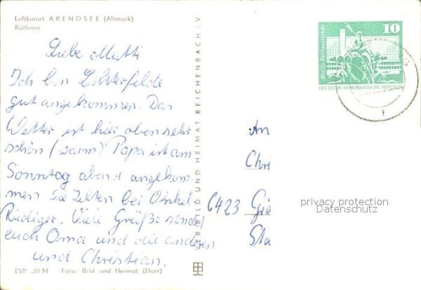 Arendsee Altmark Rathaus Luftkurort – Bild 2