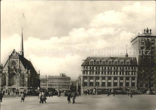 Leipzig Karl Marx Platz Messestadt