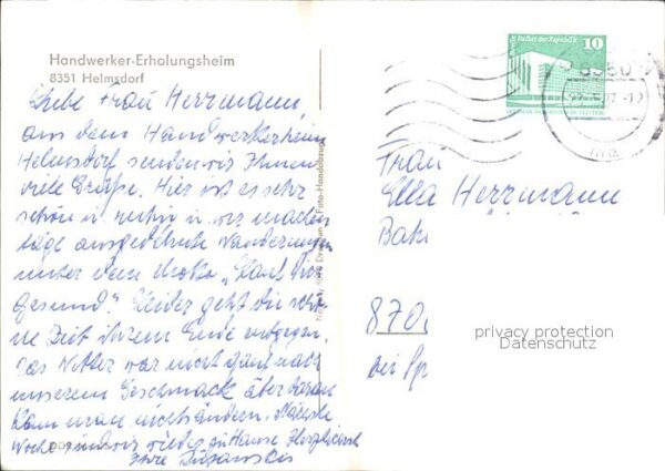 Helmsdorf Leinefelde Handwerker Erholungsheim Teich Seerosen – Bild 2