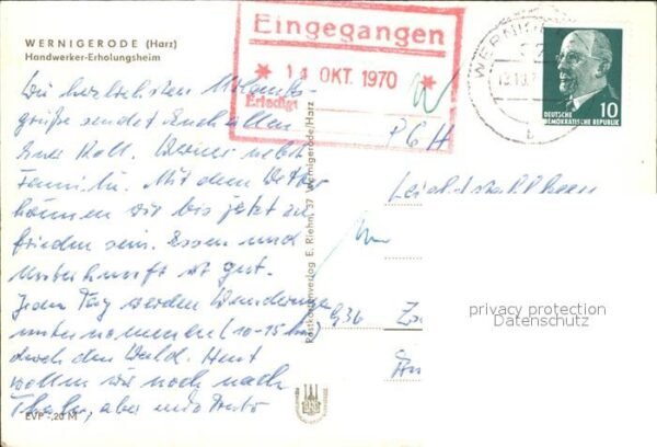 Wernigerode Harz Handwerker Erholungsheim – Bild 2