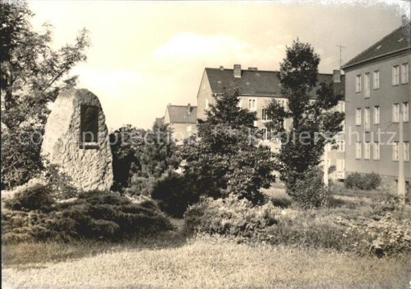 Reichenbach Vogtland Lenin Gedenkstein an der Leninstrasse
