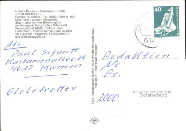 Weschnitz Hotel Pension Restaurant Erbacher Hof i – Bild 2