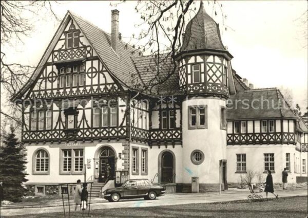 Bad Liebenstein Postamt Fachwerkhaus