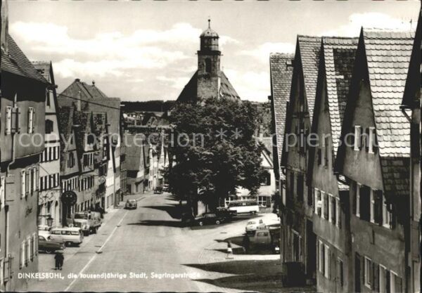 Dinkelsbuehl Segringerstrasse tausendjährige Stadt