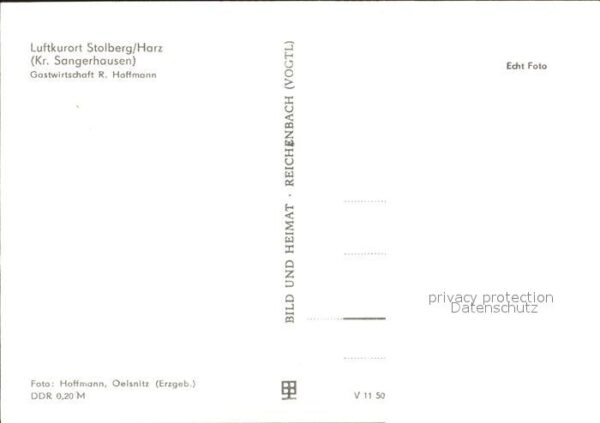 Stolberg Harz Gastwirtschaft Fachwerkhaus Luftkurort – Bild 2