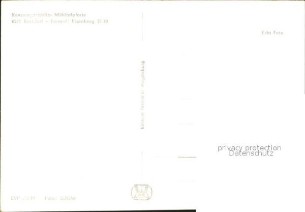 Kursdorf Konsumgaststätte Mühltalpforte – Bild 2