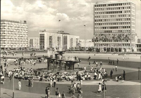 Berlin Alexanderplatz Hochhaus Hauptstadt der