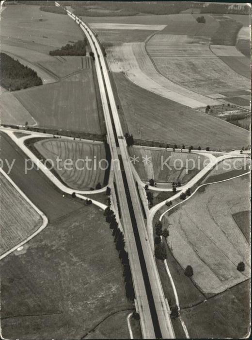 Thiendorf Autobahnkreuz Fliegeraufnahme