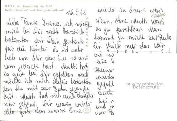 Berlin Hotel Berolina Kino International Haupt – Bild 2