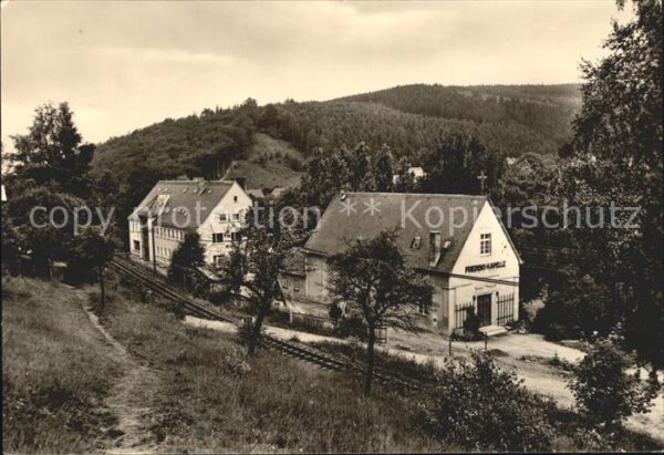 Schmiedeberg  Dippoldiswalde Friedenskapelle mit dem Martin Luther K