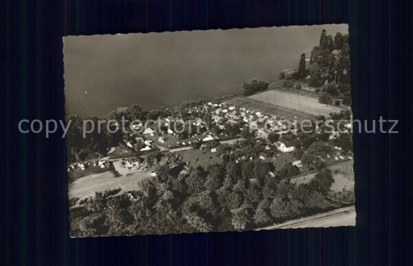 Hagnau Bodensee Camping Seeblick Fliegeraufnahme