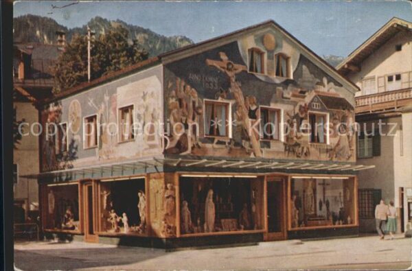 Oberammergau Hans und Adolf Heinzeller Holzbildhauer