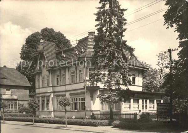 Bad Tennstedt Kurhaus erbaut 1899