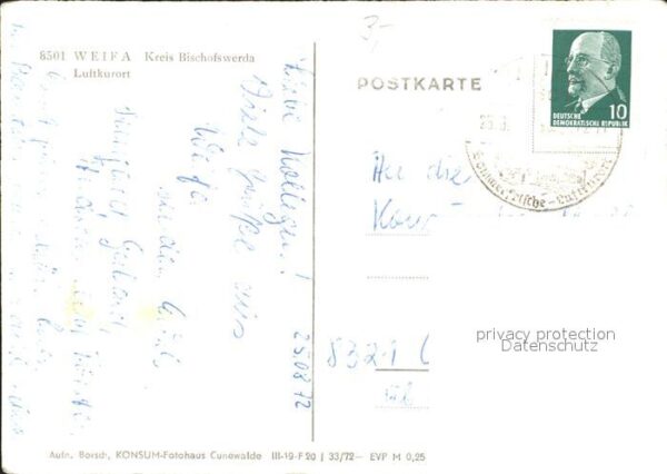 Weifa Teilansichten Luftkurort Schwimmbad Tei – Bild 2