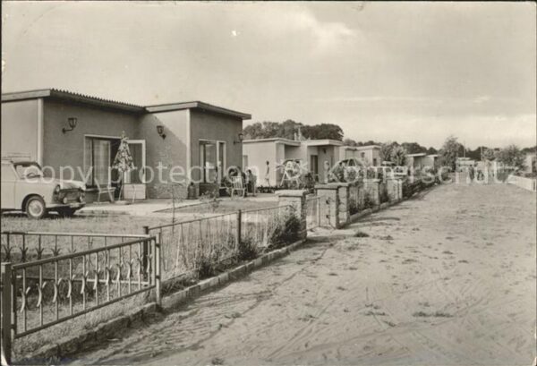 Arendsee Altmark Bungalowsiedlung Luftkurort
