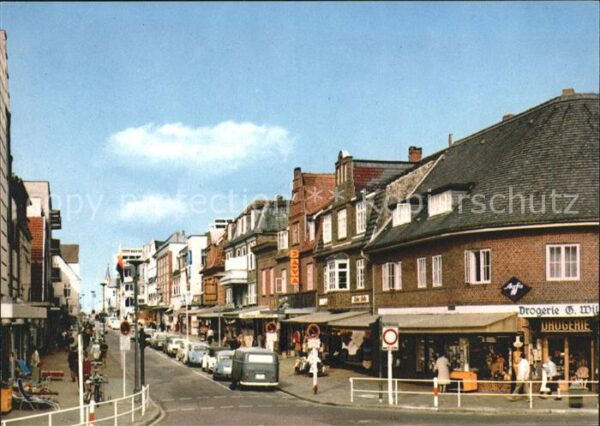 Westerland Sylt Friedrichstrasse Nordseeheilbad