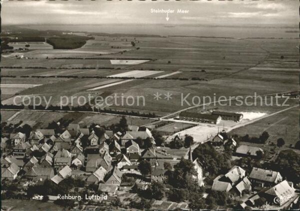 Rehburg-Loccum Fliegeraufnahme Steinhuder Meer