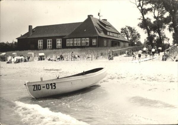 Zingst Ostseebad Dünenhaus Strand Boot Ostseebad