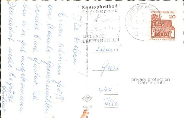 Malente-Gremsmuehlen Kurheim der Dt Bundesbahn – Bild 2
