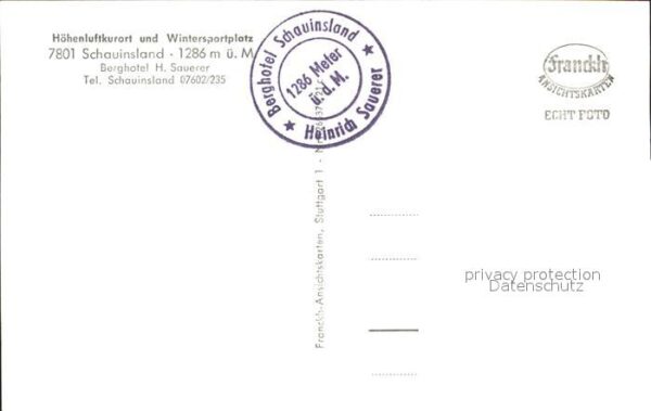 Schauinsland Berghotel Schauinsland Seilbahn Panoram – Bild 2