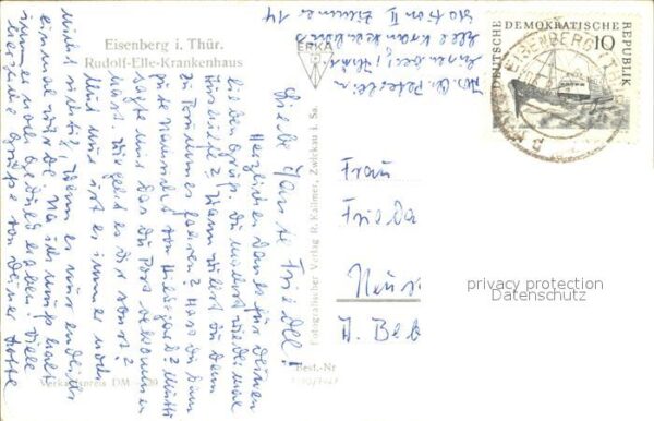 Eisenberg Thueringen Rudolf Elle Krankenhaus – Bild 2