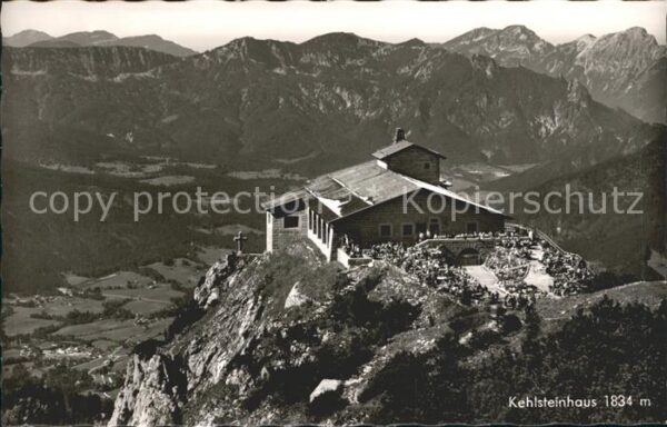 Kehlsteinhaus mit Lattengebirge Zwiesel und Staufen F