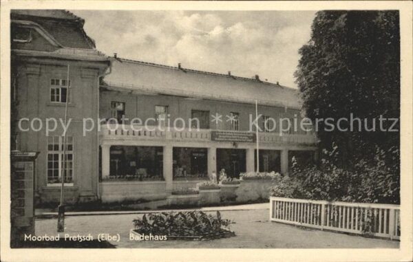 Pretzsch Elbe Moorbad Badehaus
